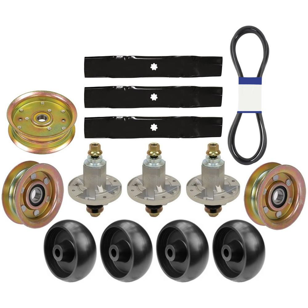 GX10168 Mower Deck Rebuild Kit w/ Deck Wheels
Fits John Deere