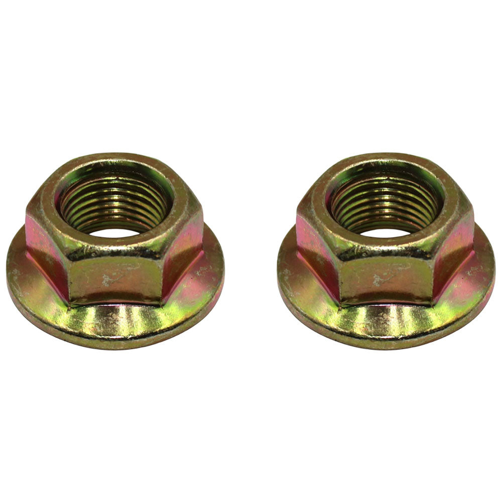 2 Repl Blade Spindle Pulley Flange Nut fits MTD 712-0417 912-0417 A 285-104
