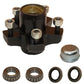 Trailer Hub Kit 2000 lbs axel 5 lug Idler Axle Boat Camper 5 x 4.5" bolt circle