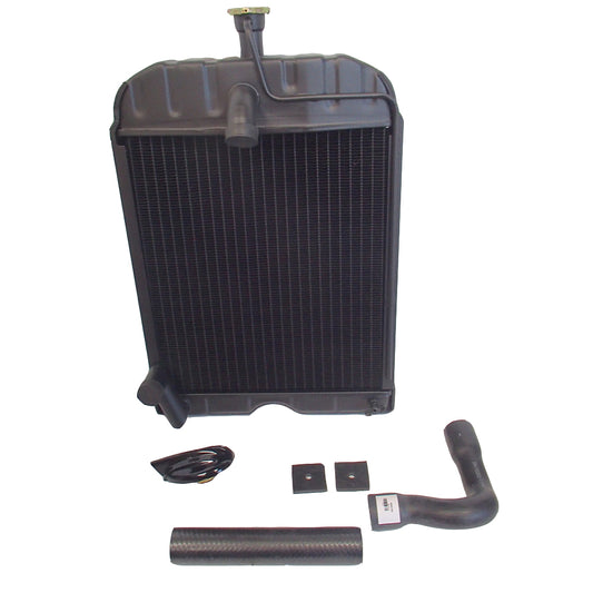 "8N8005" Radiator With  Cap Hoses Pads Fits Ford Tractor 2N 8N 9N