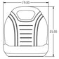 Yellow Seat Fits JD Fits John Deere 425 445 455 4110 4115 Garden Compact Tractor